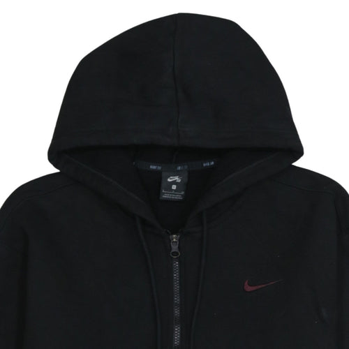 Nike SB Men's Black Full Zip Hoodie S Regular Fit Fleece