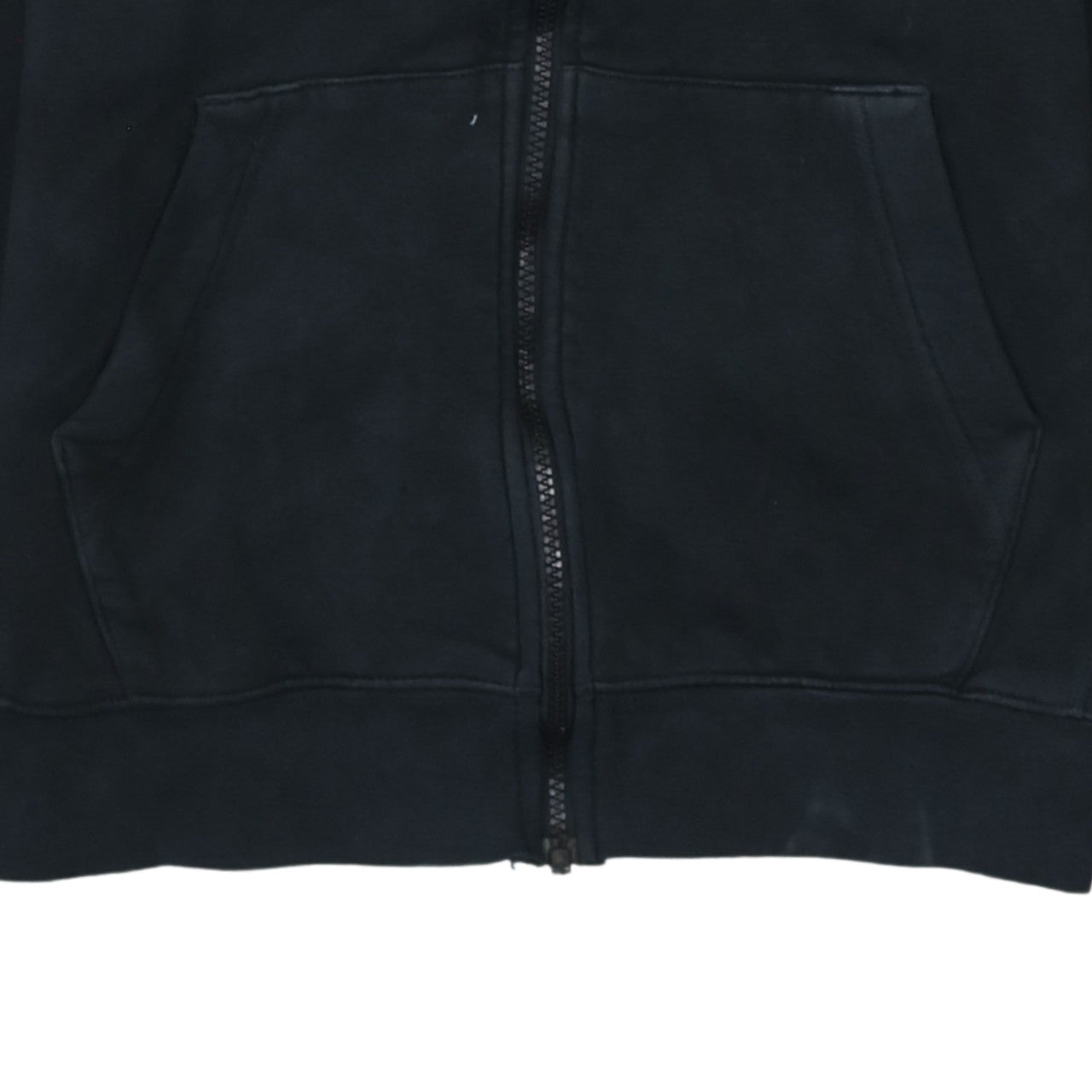 Nike Men's Black Full Zip Hoodie S Tall Fleece Sportswear