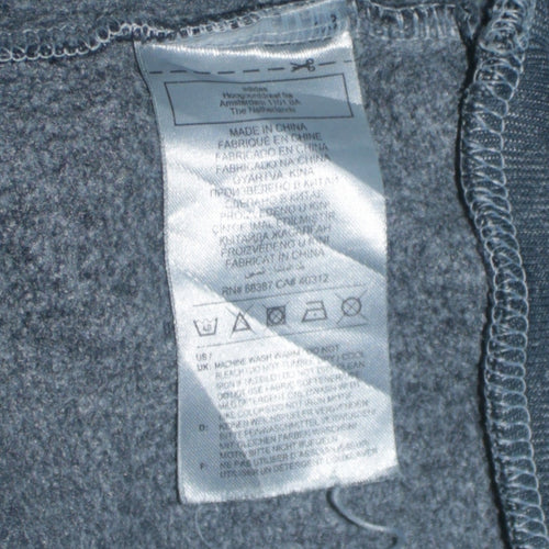 Adidas Men's Black Pullover Hoodie M Sports Logo Fleece