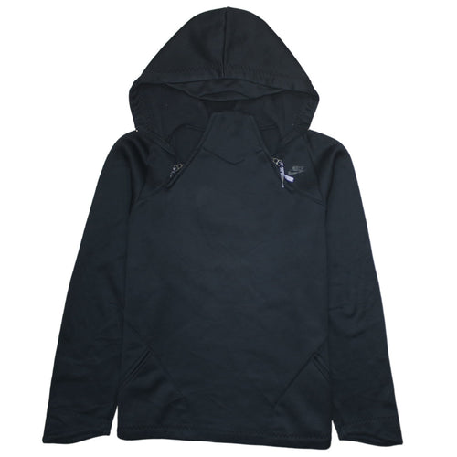Nike Men's Black Pullover Fleece Hoodie Small Regular Fit