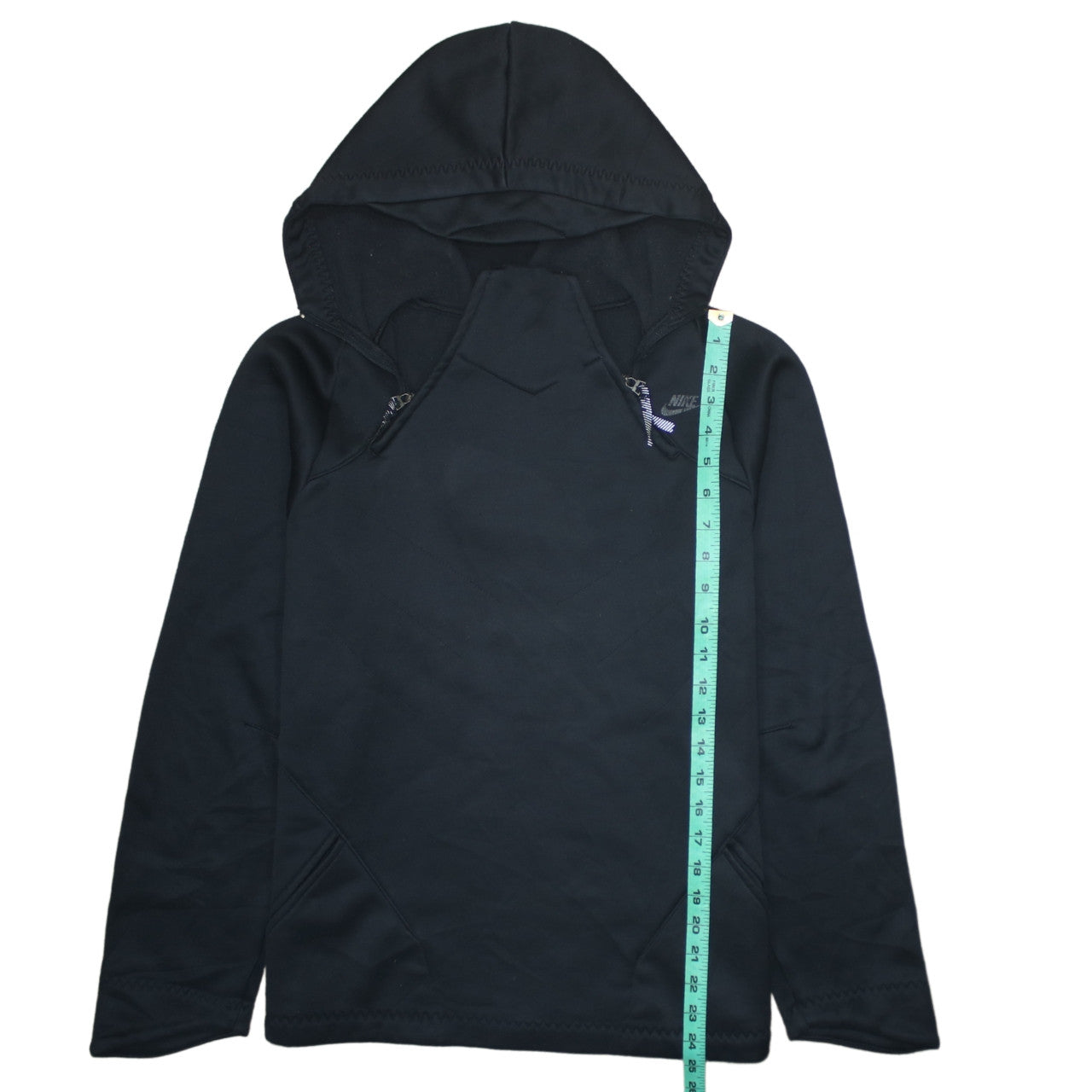 Nike Men's Black Pullover Fleece Hoodie Small Regular Fit