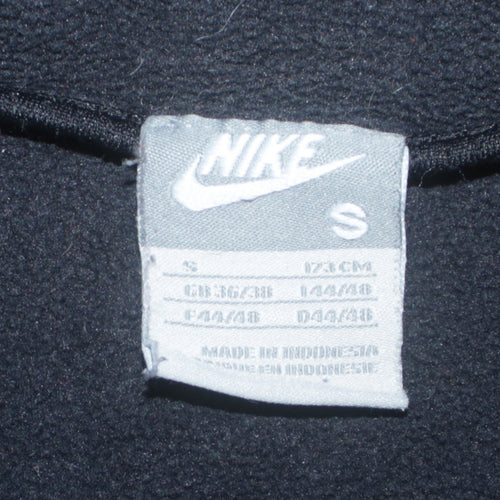 Nike Men's Black Pullover Fleece Hoodie Small Regular Fit