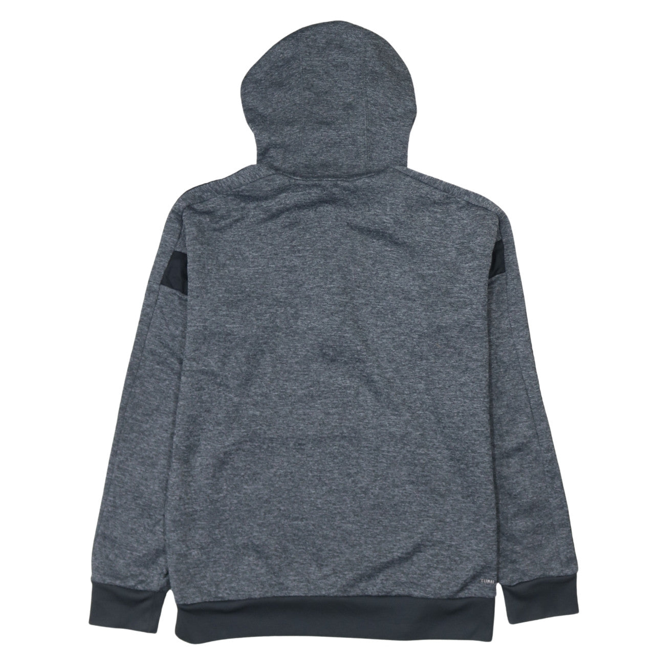 Adidas Boys Grey 1/4 Zip Hooded Sweatshirt Size 10-11 Years