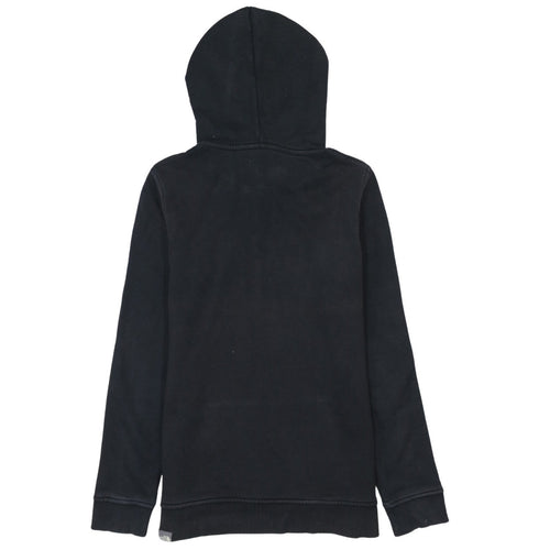 The North Face Boys Black XL Pullover Hoodie 100% Cotton Lined Logo Casual