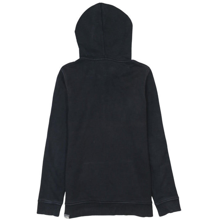 The North Face Boys Black XL Pullover Hoodie 100% Cotton Lined Logo Casual