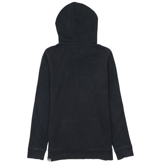 The North Face Boys Black XL Pullover Hoodie 100% Cotton Lined Logo Casual