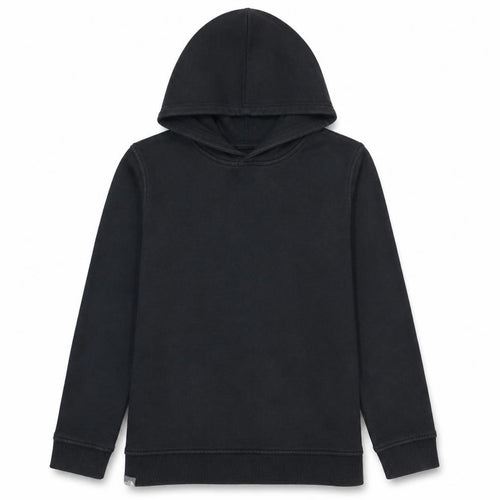 The North Face Boys Black XL Pullover Hoodie 100% Cotton Lined Logo Casual