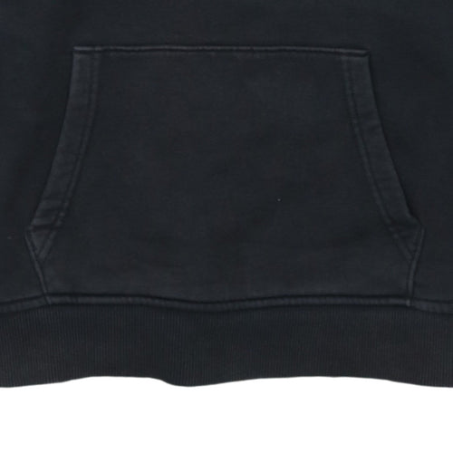 The North Face Boys Black XL Pullover Hoodie 100% Cotton Lined Logo Casual