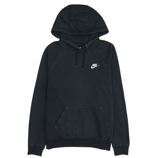 Nike Men's Black Pullover Hoodie Medium Sports Style