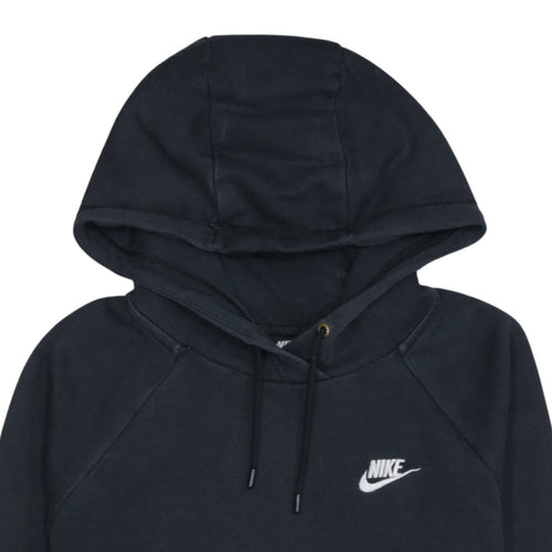 Nike Men's Black Pullover Hoodie Medium Sports Style