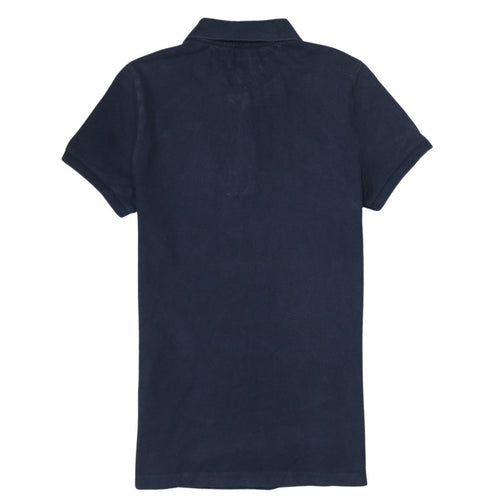 Tommy Hilfiger Men Blue Slim Fit Cotton Polo Shirt M