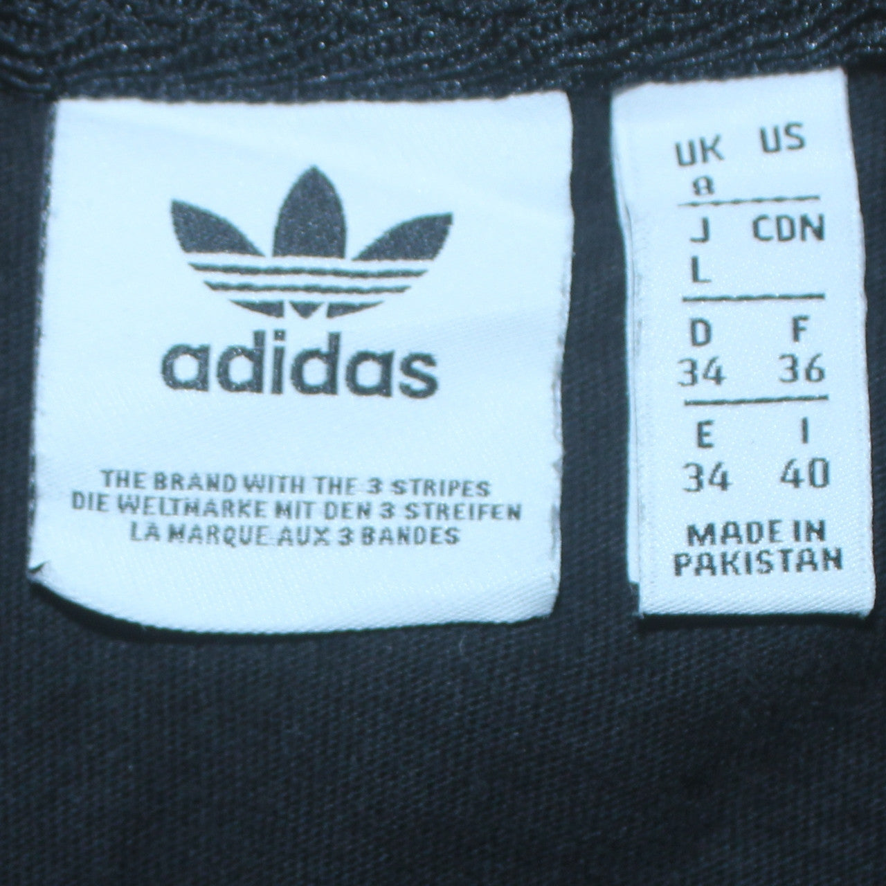Adidas Boys Black Cotton Short Sleeve T-Shirt Size L Sports Logo Top