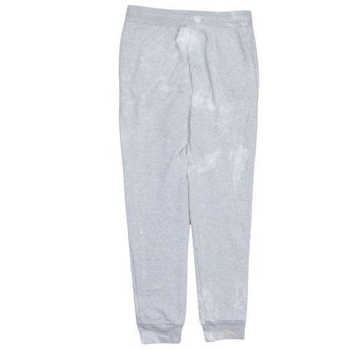 adidas Boys Grey Jogger Sweatpants 13-14 Years Regular Fit Fleece Trousers
