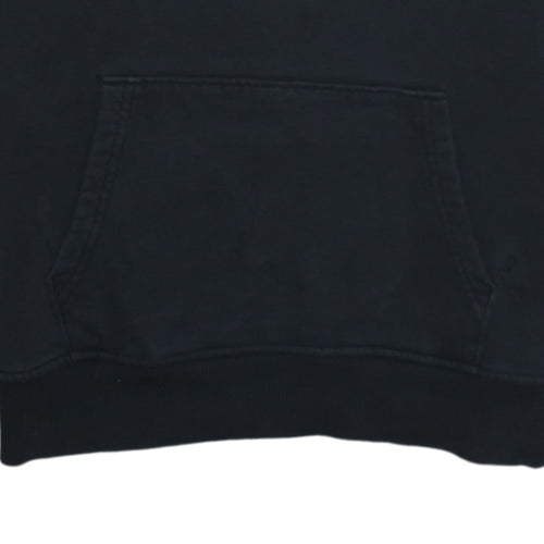 The North Face Boys Black Pullover Hoodie L Cotton Logo Sweatshirt