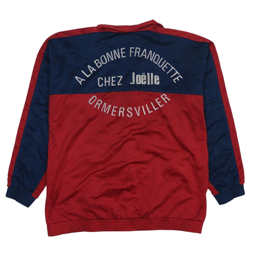 Puma Men's Red Blue Track Jacket M Retro Football Style
