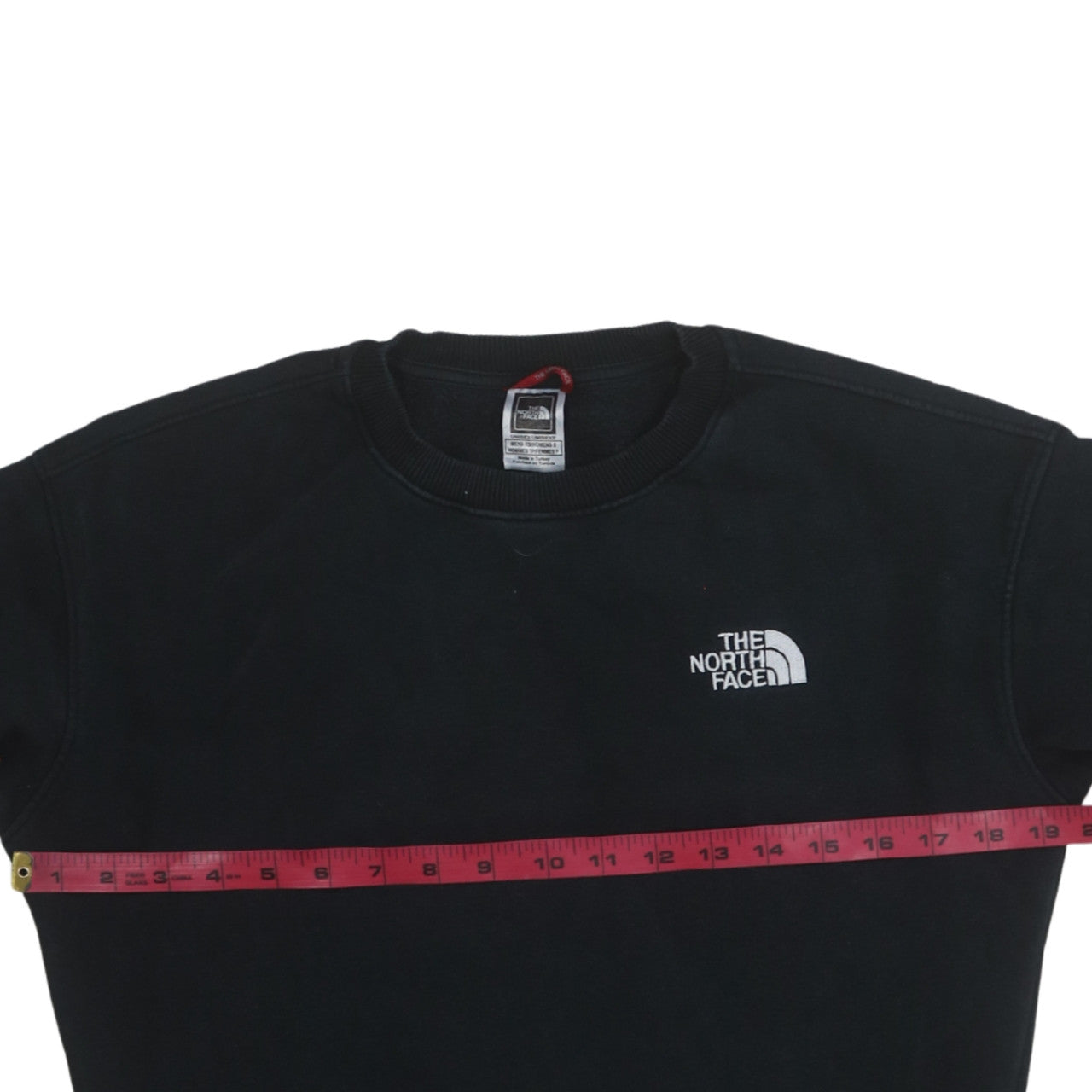 The North Face Unisex Black XS Pullover Sweatshirt Crew Neck