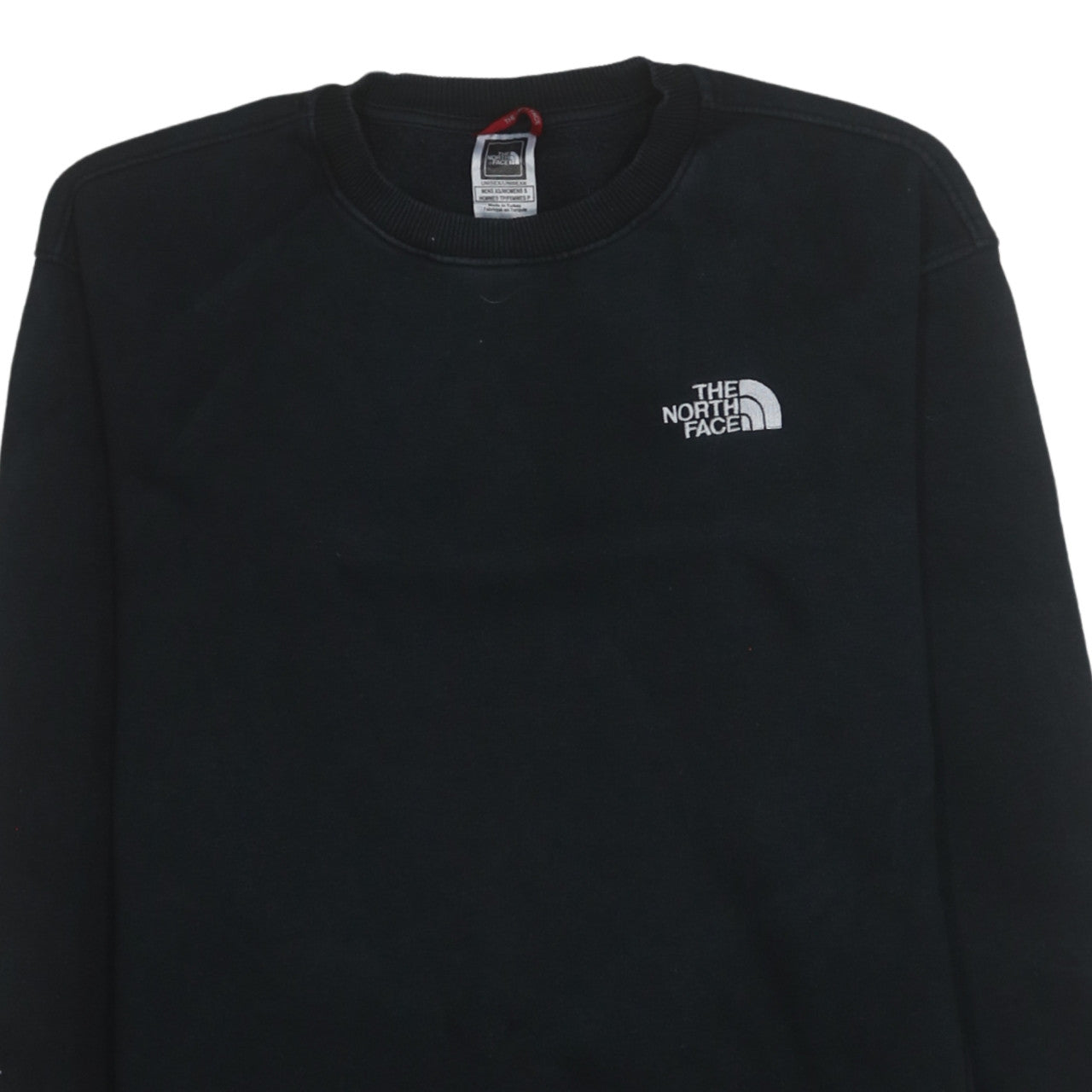 The North Face Unisex Black XS Pullover Sweatshirt Crew Neck