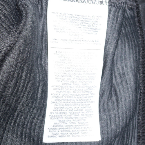 Nike Men's Black XL Full Zip Hoodie Sweatshirt with Hood