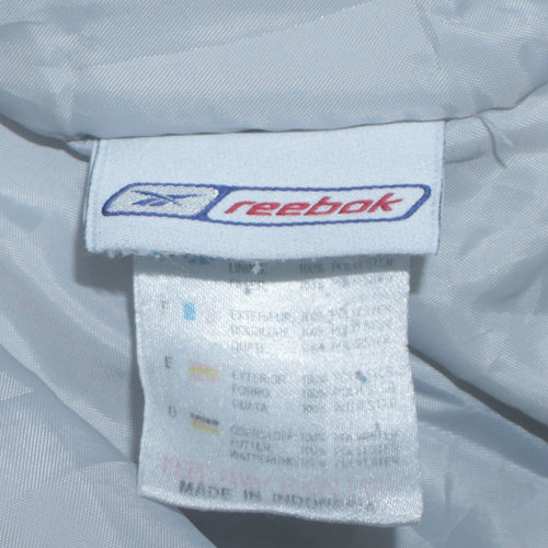Reebok Women Grey Size 16 Sport Zip Up Lined Jacket