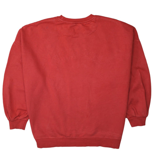 F&F Womens Red England 1966 Football Graphic Pullover Sweatshirt UK 16
