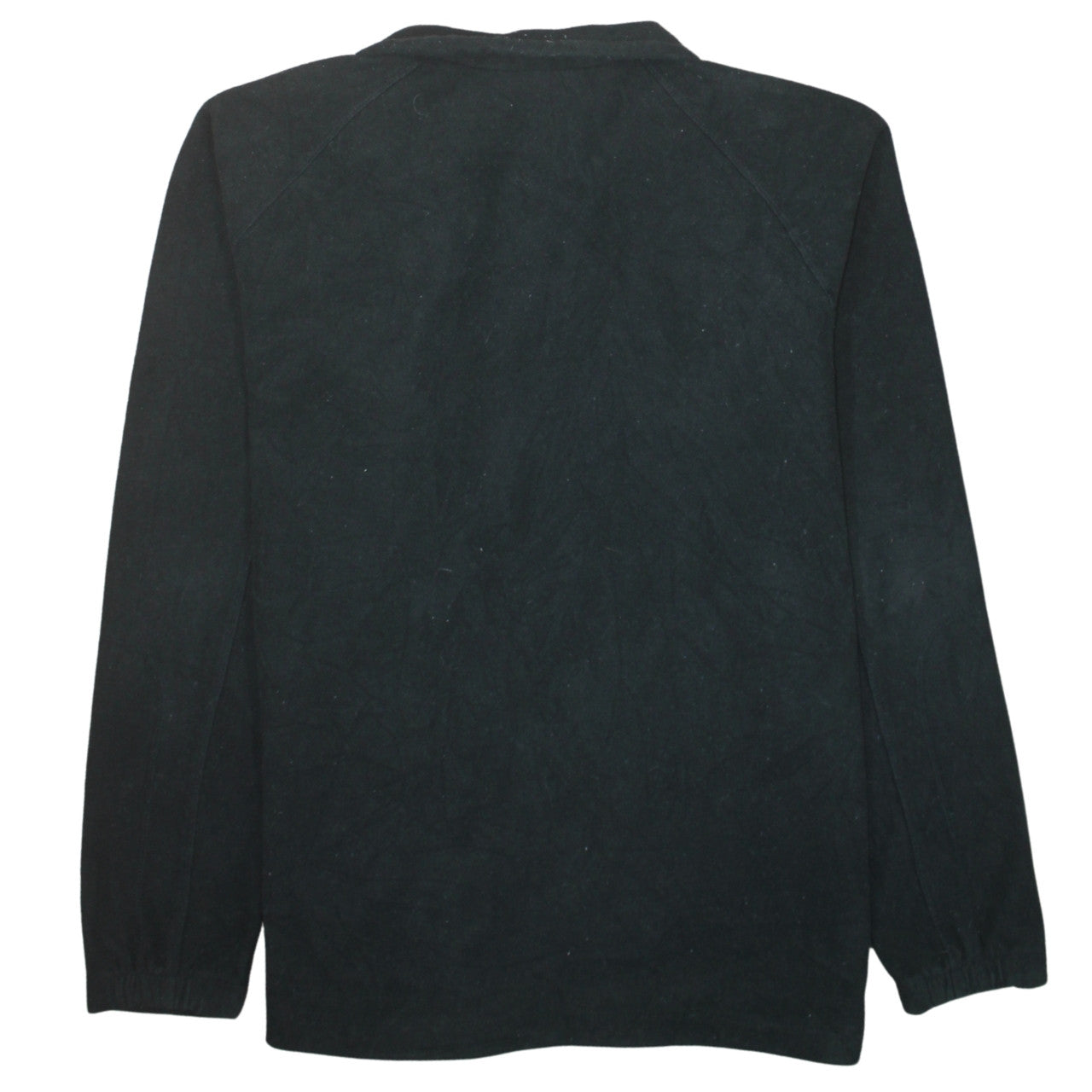 Columbia Men Black Fleece Full Zip Basic Jacket Size L Regular Fit