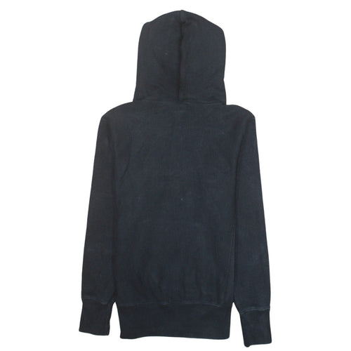 Champion Men's Black Small Reverse Weave Pullover Hoodie