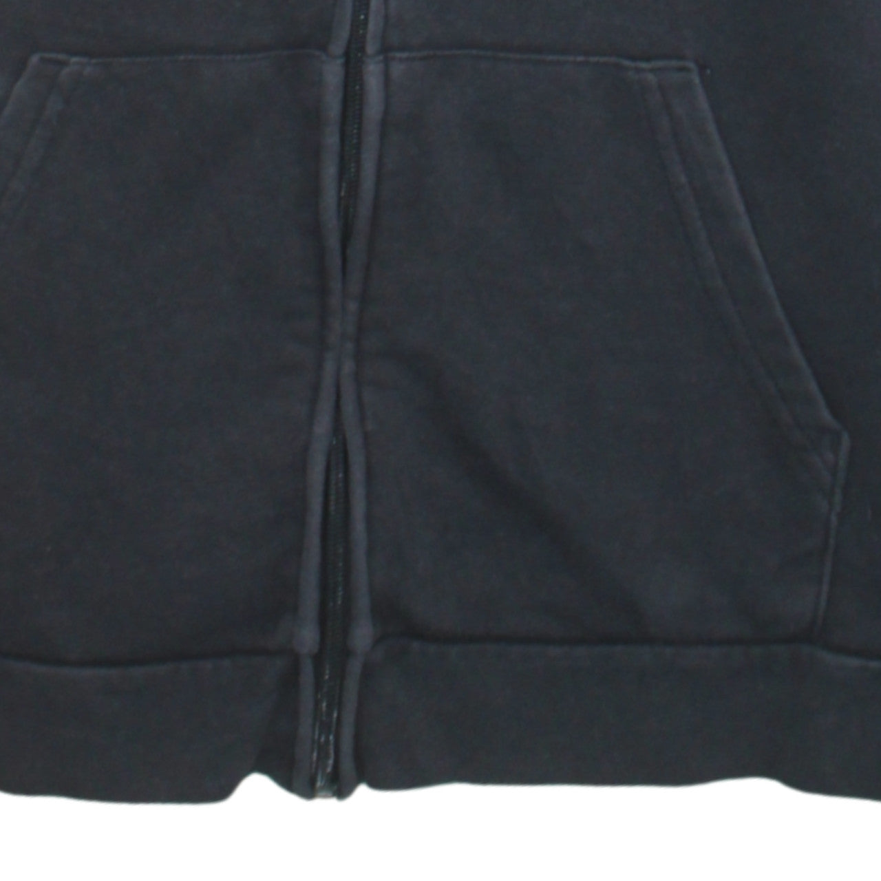 Adidas Womens Black Full Zip Hoodie Size M 12-14 Hooded Sweatshirt
