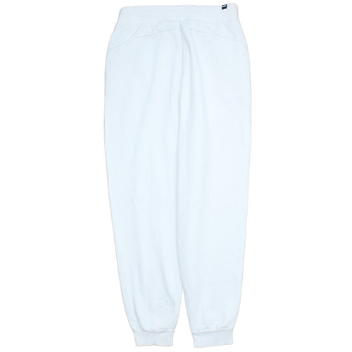 Puma Women’s White Jogger Sweatpants Size M Cotton Blend