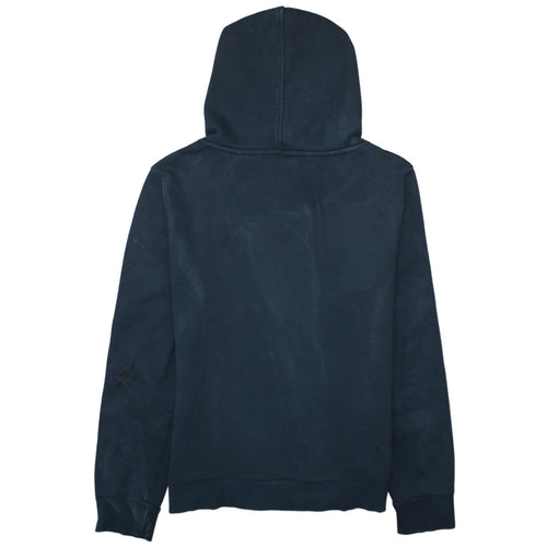 Puma Womens Black Asymmetric Zip Hoodie XL Hooded Sweatshirt
