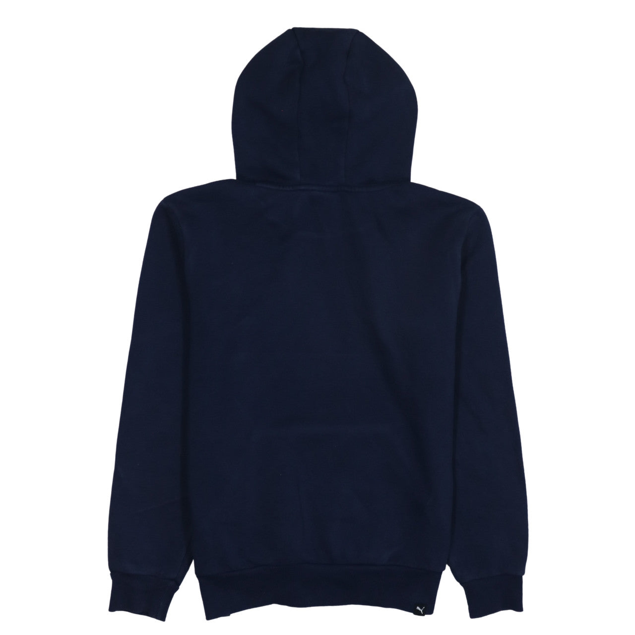 Puma Men's Blue Pullover Hoodie XS Logo Fleece Sweatshirt
