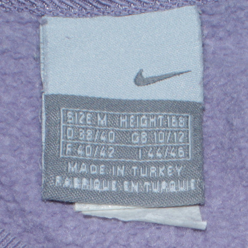 Nike Womens Purple V-Neck Pullover Sweatshirt Size M