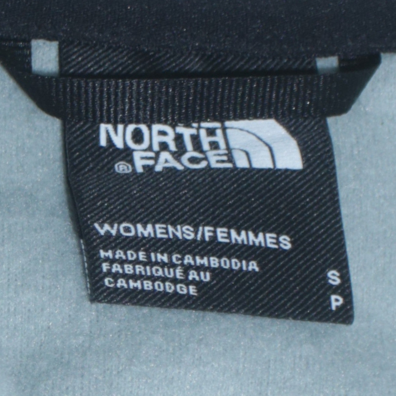 The North Face Womens Grey Fleece Full Zip Jacket Size S