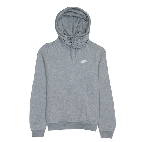 Nike Men's Grey Pullover Hoodie Small Regular Fit Sportswear