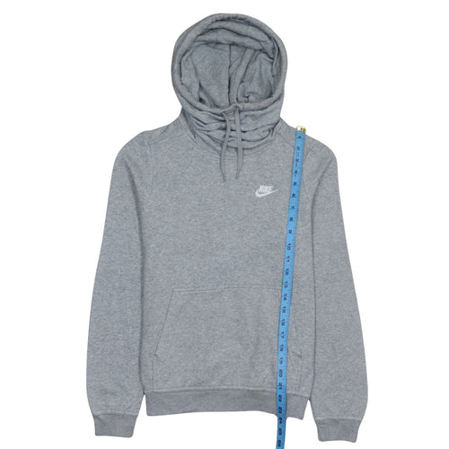 Nike Men's Grey Pullover Hoodie Small Regular Fit Sportswear