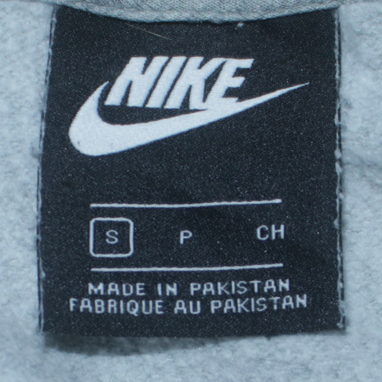 Nike Men's Grey Pullover Hoodie Small Regular Fit Sportswear