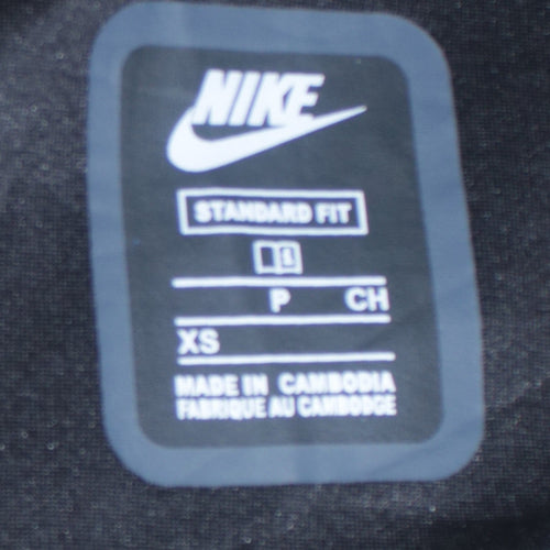 Nike Men's Black XS Full Zip Hoodie Sportswear Jacket