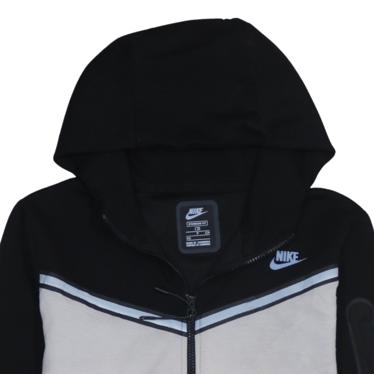 Nike Men's Black XS Full Zip Hoodie Sportswear Jacket