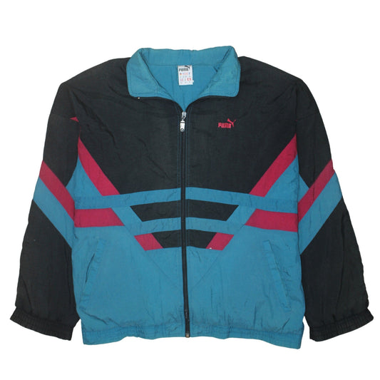 Puma Men's Multicoloured XL 90s Retro Windbreaker Jacket