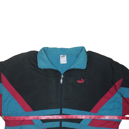 Puma Men's Multicoloured XL 90s Retro Windbreaker Jacket