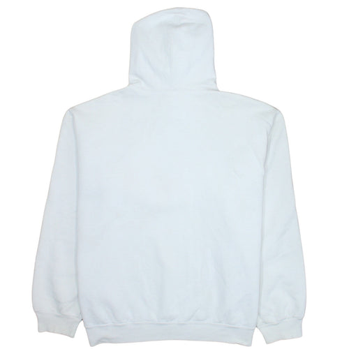 Diesel Womens White Pullover Hoodie XXL Cotton Blend Logo Design