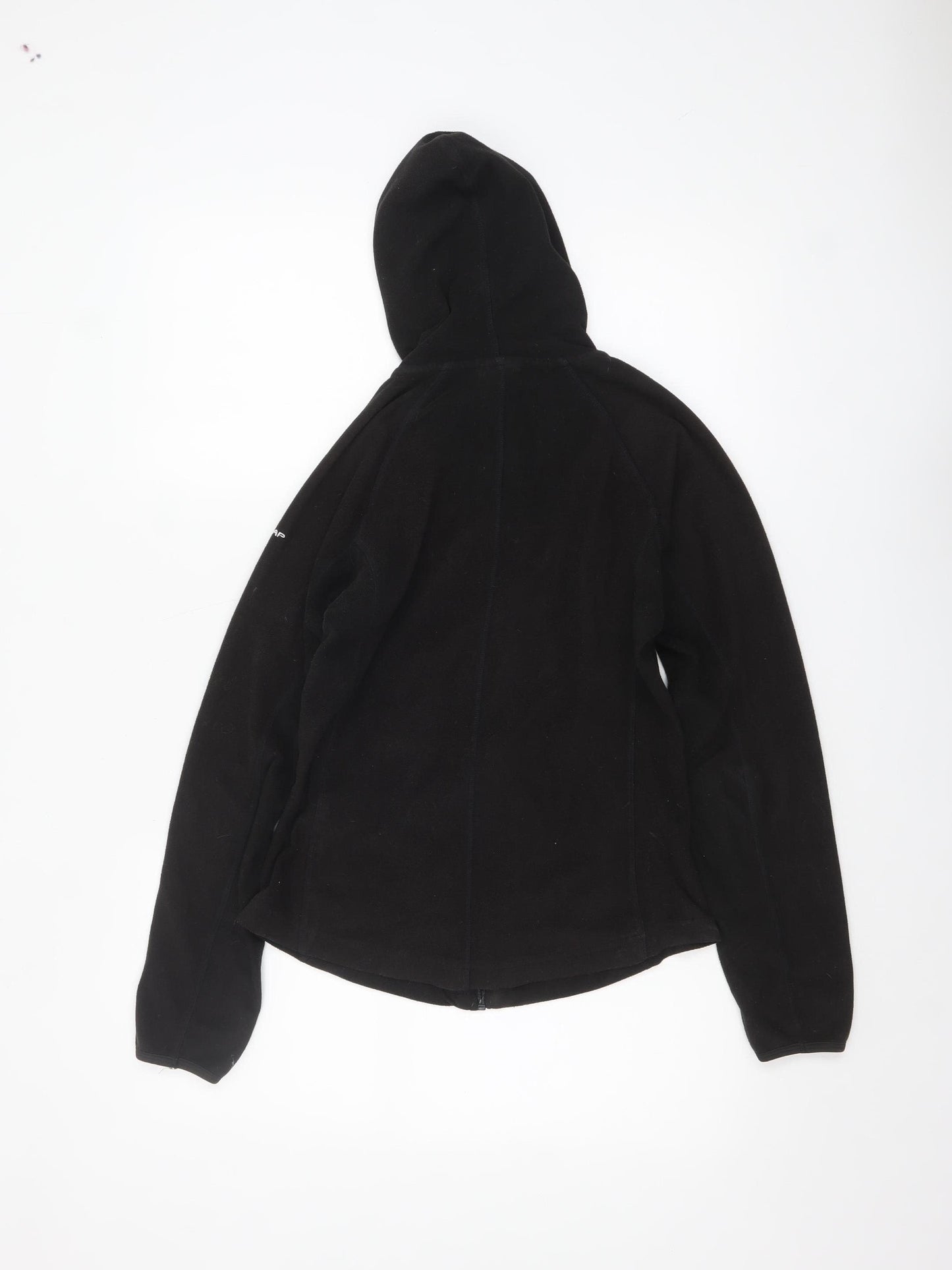 Trespass Women's Black Size 10 Full Zip Hooded Fleece Jacket