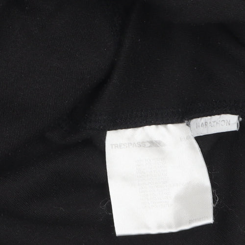 Trespass Women's Black Size 10 Full Zip Hooded Fleece Jacket