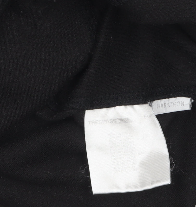 Trespass Women's Black Size 10 Full Zip Hooded Fleece Jacket