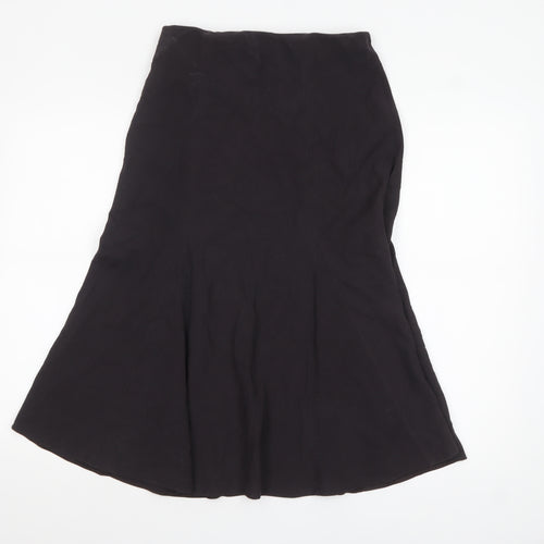 Marks and Spencer Women’s Brown A-Line Midi Skirt Size 8
