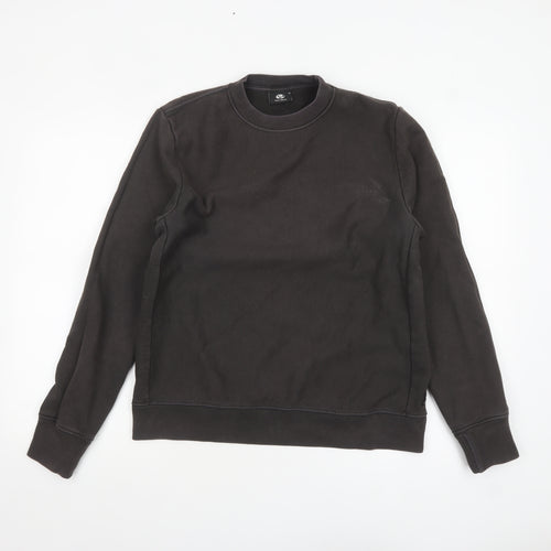 Paul Smith Men's Black Cotton Crew Neck Pullover Sweatshirt M