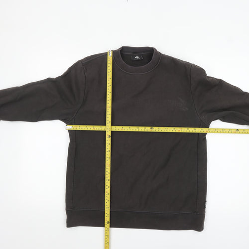 Paul Smith Men's Black Cotton Crew Neck Pullover Sweatshirt M