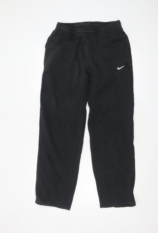 Nike Men's Black Fleece Sweatpants Small Regular Fit