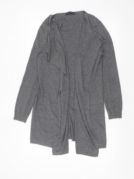 Marks and Spencer Women’s Grey Small Open Front Long Cardigan