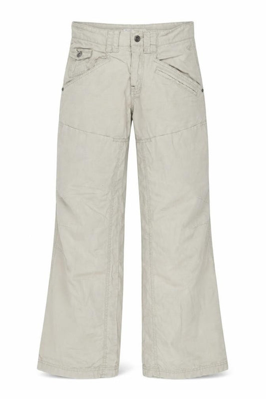 Fa Face Girls Beige Cargo Trousers 13 Years 100% Cotton Casual Pants