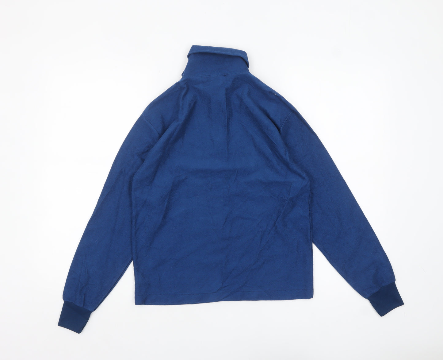 Plumage Women Blue Fleece Pullover Sweatshirt Size 16